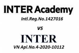 Đơn đăng ký nhãn hiệu  “INTER” bị phản đối một phần
